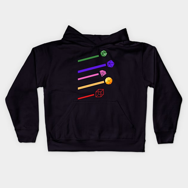 Shooting Stars Kids Hoodie by DaSy23